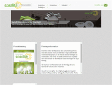 Tablet Screenshot of enerlite.se